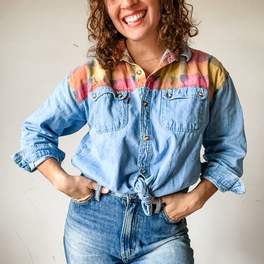 Vintage Kids - Bugle Boy Jeans Top